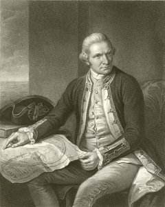 Kapitein James Cook door English School