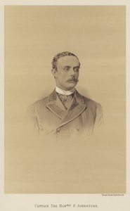 Kapitein de Eerwaarde F Johnstone (litho) door English School