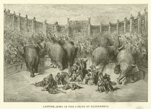 Gevangen Joden in het Circus van Alexandrië door English School