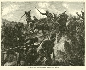 Verovering van mitrailleuses door de Beieren bij Worth, augustus 1870