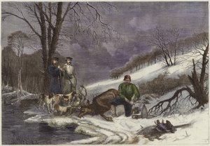Caribou Jacht in New Brunswick door English School