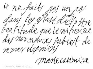Cassimire, Marie, koningin van Polen