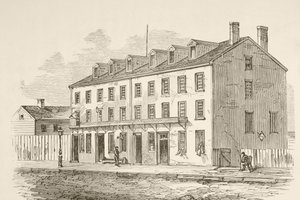 Kasteel Thunder, Richmond, Virginia (litho)