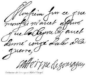 Catherine de Gonzagues, vrouw van Henry I
