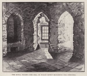 Cel in de Tower of London waarin de toekomstige koningin Elizabeth I in 1554 werd opgesloten tijdens het bewind van haar halfzus Mary I door English School