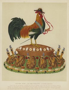Middenschotel - de galante haan (tot uw dienst)