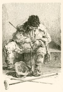 Kettingmaker, die zei dat hij geen bedelaar was door English School