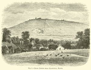 Krijtheuvels bij Clanfield, Hants