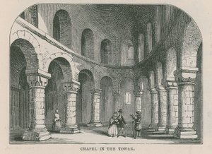 Kapel in de Tower of London door English School