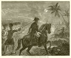 Aanval van de Hooglanders bij Seringapatam, 1792