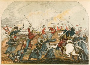 Aanval van de cavalerie bij Balaclava door English School