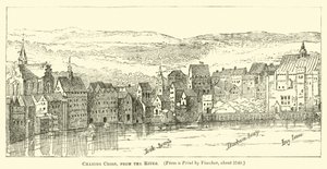 Charing Cross, vanaf de rivier door English School