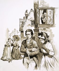 Charles Lamb en zijn zus werden van het ene onderkomen naar het andere gedreven door lokale roddels