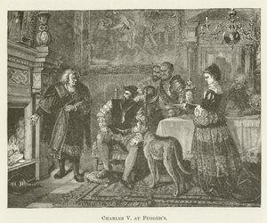 Karel V bij de Fuggers door English School