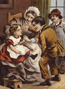 Kersenrijp (kleurenlitho)