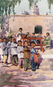 Kinderen van China: Kinderen aan het eten en spelen