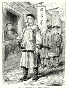 Chinaman verkoopt de 