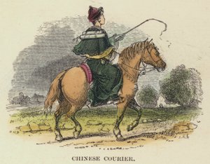 Chinese koerier door English School