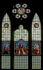 Christus zegent kinderen door English School