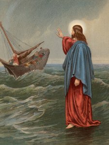 Christus loopt op de Zee, Johannes, VI, 20