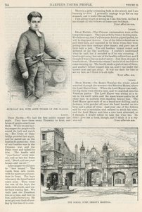 Christs Hospital en een portret van een leerling