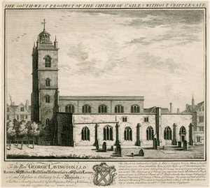 Kerk van St Giles Zonder Cripplegate, Londen