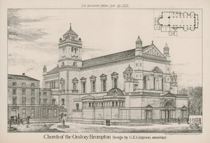 Kerk van het Oratorium Brompton door English School
