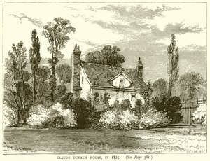 Claude Duvals Huis in 1825