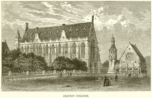 Clifton College door English School
