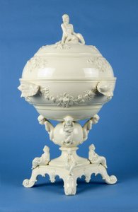 Kokkepot op standaard, Leeds, ca. 1790