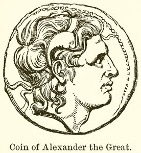 Munt van Alexander de Grote door English School