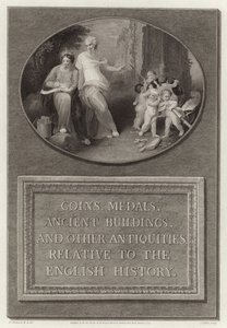 Munten, Medailles, Oude Gebouwen en andere Oudheden met betrekking tot de Engelse Geschiedenis door English School