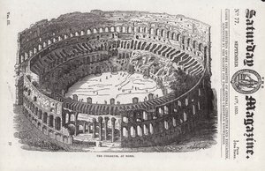Colosseum, Rome (gravure) door English School