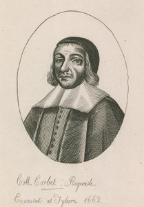 Coll Corbet, regicide, geëxecuteerd in Tyburn, 1662 door English School