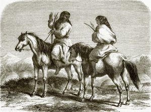 Comanche Indianen door English School