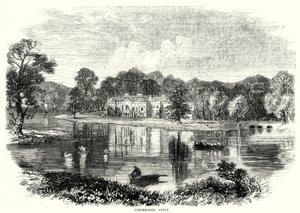 Combermere Abbey (gravure) door English School