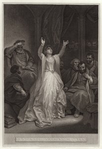 Veroordeling van Anne Boleyn door English School