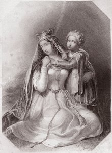 Constance van Bretagne, weduwe van Geoffroy Plantagenet (Het leven en de dood van koning Jan) Lady Constance weduwe van Geoffrey II, hertog van Bretagne (Het leven en de dood van koning Jan) in - 