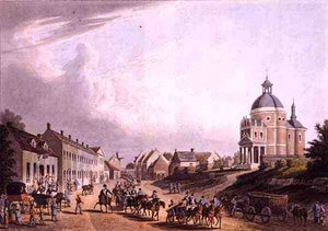 Het Vervoeren van het Franse Kanon van het Slagveld op 24 juli 1815, bij Waterloo, uitgegeven door R. Bowyer door English School