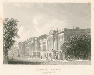 Cornwall Terrace, Regents Park, Londen door English School