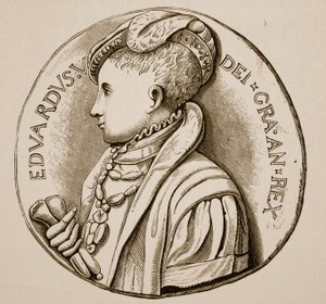 Kroningsmedaille van Edward VI door English School