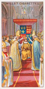 Kroning van Hendrik VI door English School