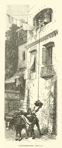 Straatverkoper, Napels