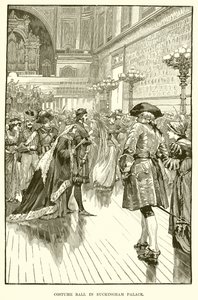 Kostuumbal in Buckingham Palace door English School