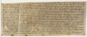 Cotton Augustus ii 18, Wealdhere brief, ca. 704, oudste brief door English School
