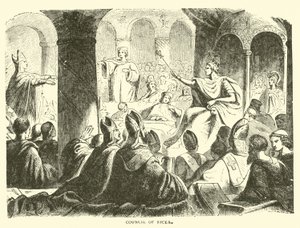 Concilie van Nicea door English School
