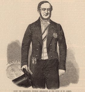 Graaf Von Berstorff, Pruisische ambassadeur aan het hof van St. Jamess door English School