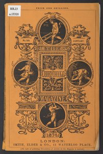 Omslag van The Cornhill Magazine, januari 1874 door English School