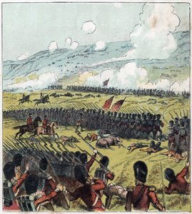 Krimoorlog (1853-1856): De Slag bij Alma tussen het Russische leger en een Britse, Franse en Turkse coalitie op 20/09/1854. 