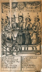 Cromwell en kabinet, uit 